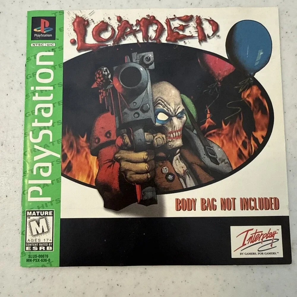 Loaded Sony PlayStation PS1 CIB w/ Reg Card Greatest Hits